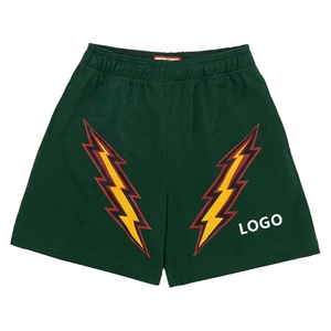 Hot Summer <b>Men's</b> Custom Made Casual Mesh <b>Shorts</b> Solid Style Anti-Wrinkle Eco-Friendly Hot Selling Digital Printing Sublimation - Product Image 6