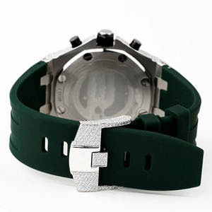 Reloj de Lujo Personalizado con Movimiento ETA y Moissanita, Edición Limitada de Acero Inoxidable, Unisex, OEM ODM, Estilo Hip Hop, Pasa Prueba de Autenticidad - Product Image 5