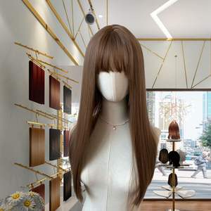 Haute qualité vierge cuticule aligné brésilien 2x6 dentelle avant os droite perruque de cheveux humains Transparent dentelle fermeture longue durée - Product Image 3