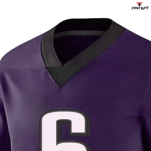 Maillot de football américain respirant à séchage rapide, vêtements de sport OEM, maillot de football américain unisexe à vendre, nouveauté 2025 - Product Image 4