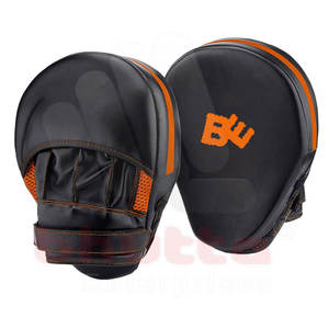 Almohadillas de enfoque Guantes de boxeo Grappling Artes marciales Material de cuero Hecho a medida Su propio diseño Bolsa Set Focus Pads - Product Image 1