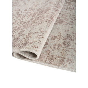 Tapis en laine et viscose noué à la main Aurora gris et noir à motif floral pour usage domestique - SKWV-119 - Product Image 2