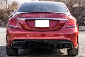 2020 Mercedes-AMG ซีดาน C43เพรียวบาง & เทอร์โบไฮบริดทรงพลังพร้อมเบาะหนัง AWD R16ยางสีดำภายในพวงมาลัยซ้าย - Product Image 4