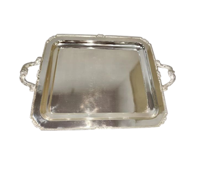 Plateau à chocolat décoratif de luxe en céramique de forme irrégulière avec bordure en laiton Plateau de service durable de qualité alimentaire de conception personnalisée - Product Image 2