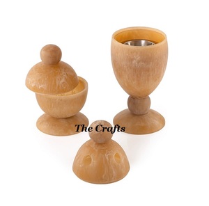 กระถางธูปไม้และเรซินสีเขียว - Product Image 4