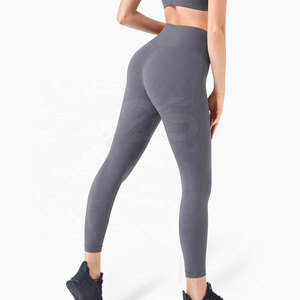 Leggings d'hiver pour femmes avec impression par sublimation personnalisée, séchage rapide, légers, respirants, en spandex/polyester, vêtements de sport, vente directe d'usine - Product Image 5