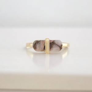 Designer Handmade 925 Sterling <b>Silver</b> <b>Opal</b> <b>Ring</b> Natural Gemstone with Bezel Setting Gold Plated Fine Jewelry - Product Image 1