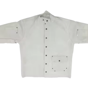 Veste de sécurité industrielle de marque COW vêtements de soudage ignifuges vêtements de travail en cuir fendu soudeurs FEWJ01 IN;36115 - Product Image 5