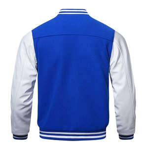 Chaqueta de béisbol universitaria para hombre Abrigo de letras de lana y cuero Premium para hombre y mujer - Product Image 2