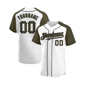 Maillots de baseball à manches courtes respirants 100% polyester Couleurs et tailles personnalisées OEM/ODM Vente en gros avec impression numérique - Product Image 1