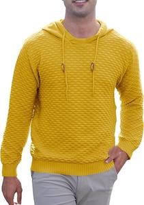 Sweat à capuche pour homme en polyester et coton de haute qualité avec logo personnalisé brodé, tissu de 330 g et fonction anti-rétrécissement - Product Image 6