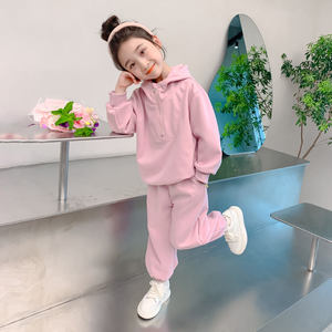 Sweat à capuche uni blanc pull sweat polaire enfants bébé garçon vêtements filles sweats à capuche enfants survêtements thermiques 100% coton - Product Image 6