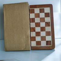 Acheter 7 pouces de voyage en bois de Sheesham Jeu d'échecs magnétique pliant Jeu d'échecs magnétique Prix minimum