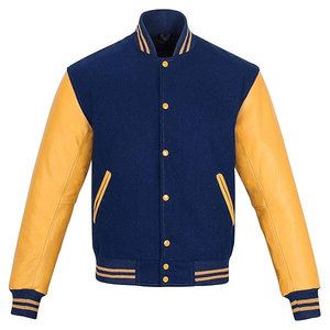 Chaqueta universitaria personalizada más vendida para hombre, ropa de calle a precio al por mayor con bordado único y chaquetas de hombre de calidad superior - Product Image 1