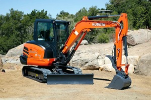Miniexcavadora de orugas KUBOTA de segunda mano, excavadora de segunda mano, tipo mini KUBOTA - Product Image 5