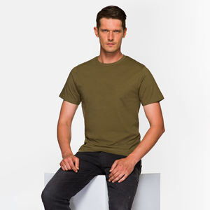 High Quality <b>Men's</b> Breathable Cotton T <b>Shirts</b> for Summer Wear-Solid Pattern Factory Made for Wholesale - Product Image 2