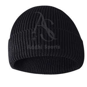 Gorro de Invierno Personalizado de Lana Ajustable, Informal, Sólido, Lavado, Unisex, Tejido, Cálido, para Exteriores, Clima Frío, Deportes, Viajes, OEM - Product Image 2