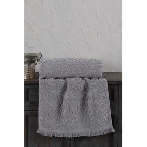 Toalla de Baño Floral Jacaranda 100% Algodón 90x150cm para Uso Doméstico-Varol - Product Image 1