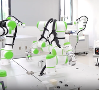 Robots collaboratifs légers à 6 axes avec moteur et boîte de vitesses, cobots faciles à programmer pour ligne d'assemblage, vitesse de 3 m/s, indice de protection IP65