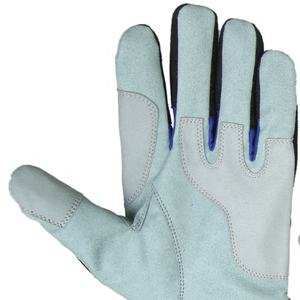 Nuevos guantes de trabajo de seguridad mecánicos personalizados de la mejor calidad al por mayor para hombres, guantes de cuero aplicables al aire libre de Pakistán - Product Image 3