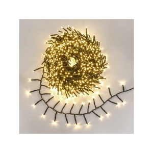 Mini LED ấm trắng chuỗi đèn 1000 + 8 hiệu ứng ánh sáng 4 + 20m màu xanh lá cây dây IP44 trong nhà/ngoài trời sử dụng - Product Image 1