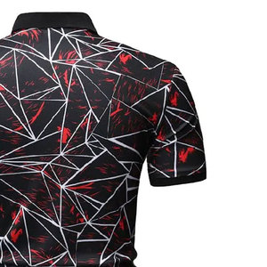 2024 nouveau Logo personnalisé de haute qualité pour hommes Polo T-Shirt 100% coton Pakistan fait tissu confortable avec motif imprimé - Product Image 5