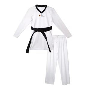 Uniforme de Taekwondo Coreano de Secado Rápido, Uniforme Dobok con Cuello en V, Uniformes de Tae Kwon Do MMA - Product Image 5