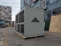 Refroidisseur à vis au glycol refroidi par air 95kw refroidisseur économe en énergie basse température avec deux circuits