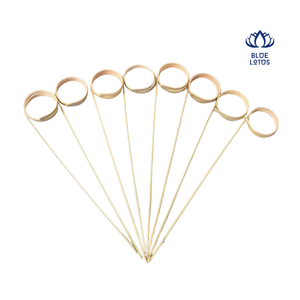 Premium Bamboo Skewer Vietnam Export <b>BBQ</b> Bamboo Sticks for Grilling Meat Seafood and Vegetables - Product Image 1