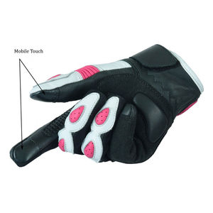 Trending Design <b>Ladies</b> Motorbike <b>Gloves</b> Knucke Protection <b>Leather</b> Women Motorbike <b>Gloves</b> - Product Image 4