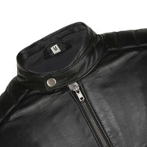 Chaqueta de Motero para Hombre, Tela Suave, Ajuste Cómodo, Opción de Logotipo Personalizado, para Ropa Urbana, Salidas Informales, Viajes y Uso Diario - Product Image 4