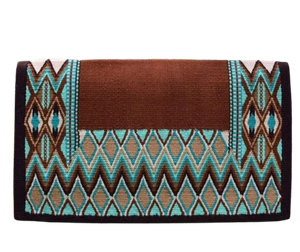 Best Western Show Saddle Pad Fine Quality Genuine New Zealand Wool & Cashemelon Wool Made by High Quality Wool and <b>Leather</b> - Product Image 1