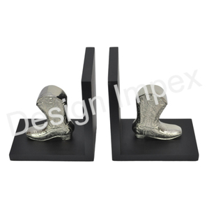 Sujetalibros de estribo de caballo sólido, superventas, organizador de catálogo de libros extra niquelado, sujetalibros ecuestres a precio competitivo - Product Image 6