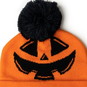 หมวกบีนนี่ไหมพรมถักนุ่ม อุ่นสบาย สำหรับฤดูใบไม้ร่วงและฤดูหนาว  100% ขนสัตว์  สีพื้น  เหมาะสำหรับการเดินทางและใช้ที่ชายหาด  ลายแจ็คการ์ด - Product Image 2