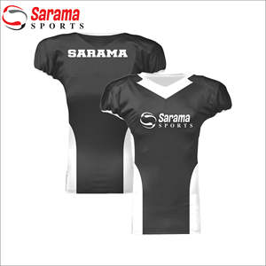 Ensemble de maillots de rugby de haute qualité XXL XXXL tailles maillot américain respirant pour hommes femmes impression de quantité par sublimation vente en gros - Product Image 2