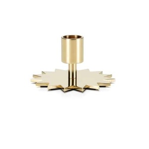 Candelero de alta calidad para decoración del hogar, candelabro de metal anhelado a mano indio - Product Image 2