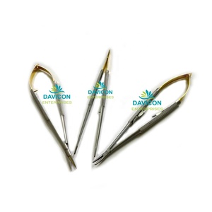 Portaagujas Manual Castroviejo de Acero Inoxidable de 180 mm |   Pinzas Quirúrgicas Médicas ENT de Primera Calidad con Certificación CE - Product Image 2