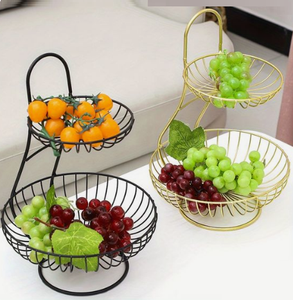 Panier à fruits Pièce maîtresse de qualité supérieure Design créatif Panier à fruits en métal fabriqué en Inde - Product Image 3