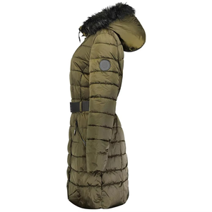 Parka para Mujer Diseñada para Comodidad Diaria y Estilo Cálido, Parka para Mujer Hecha para Protección Contra el Viento y Forro Suave - Product Image 4