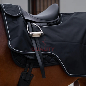 Couverture de cheval équestre de haute qualité imperméable respirant tapis léger conception personnalisable couverture de tapis de cheval - Product Image 6