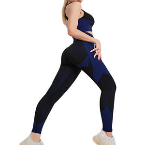 Ensemble de sport 2 pièces pour femme 2026 : Legging de sport et brassière de yoga asymétrique, respirant, taille élastique, pour le fitness - Product Image 4