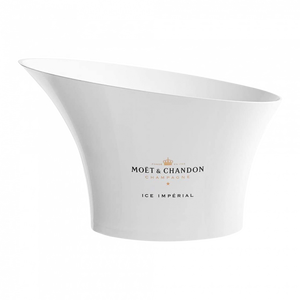 Enfriador de vino de fiesta de metal Bañera de champán de acero inoxidable Cubo de hielo de cerveza de lujo blanco y dorado Cubo de hielo personalizado Bar Restaurantes - Product Image 6