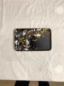 Bandeja para servir de latón con acabado en bruto antiguo de diseño moderno, bandeja de Navidad de forma Rectangular para el hogar o el hotel para servir alimentos - Product Image 6