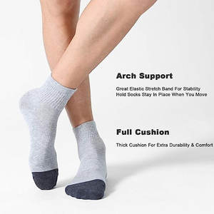 Calcetines Deportivos de Baloncesto y Calle para Hombre, Transpirables, de Algodón, Tobilleros, Invisibles, Proveedor Profesional para Lucha Libre - Product Image 4