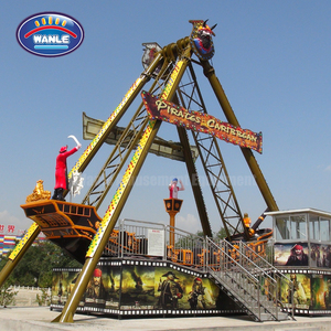 Manège Pirate du Parc d'Attractions : Profils de Mouvement Doux à Très Dynamiques, Durée de Course Réglable, Convient aux Enfants et aux Adultes - Product Image 6