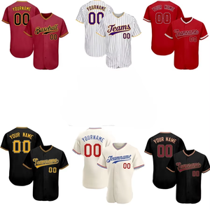 Sudaderas de Béisbol Personalizadas al por Mayor con Estampado por Sublimación para Hombre, Talla Grande, Uniformes de Béisbol y Sóftbol Personalizados de Verano - Product Image 1