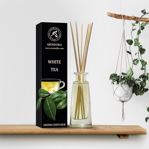 Diffuseur de parfum Aromatika au thé blanc 100 ml avec un parfum subtil et rafraîchissant, parfum d'ambiance longue durée - Product Image 4
