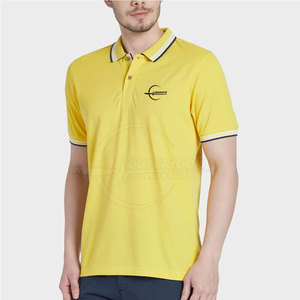 T-shirt polo pour hommes, design personnalisé, confortable, 100% coton, prix de gros, nouvelle collection - Product Image 4