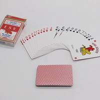 Jeu de cartes de poker Spider Solitaire 54 Deck Standard avec impression de logo personnalisé et personnalisé en boîte de 12 cartes à jouer en papier