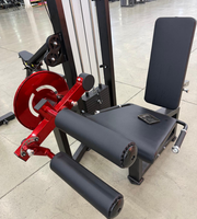 BN Équipement de musculation professionnel pour salle de sport : Appareil de musculation à charge par poulie pour les muscles quadriceps et extension des jambes